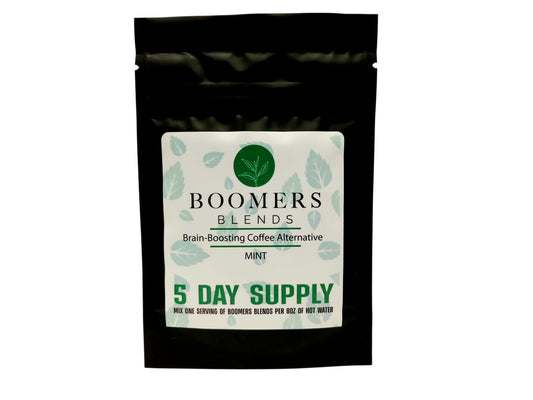 Boomers Blends Mint 5 day supply- mushroom latte